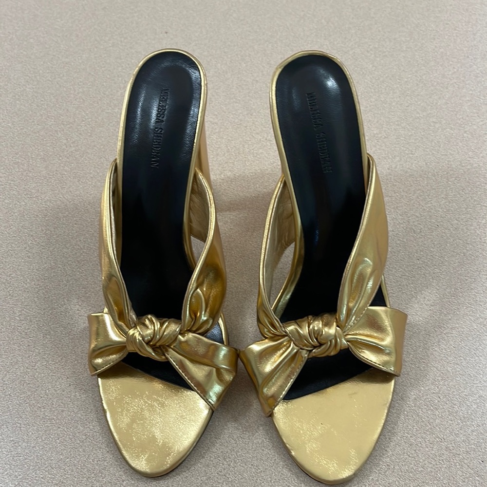 Melissa Shedean 24 kt leather heels